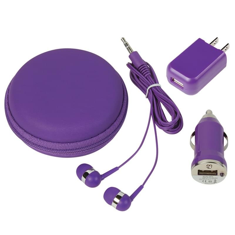Purple color option for 3 In 1 Travel Kit