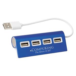 Photo of 4 Port Aluminum Wave Usb Hub