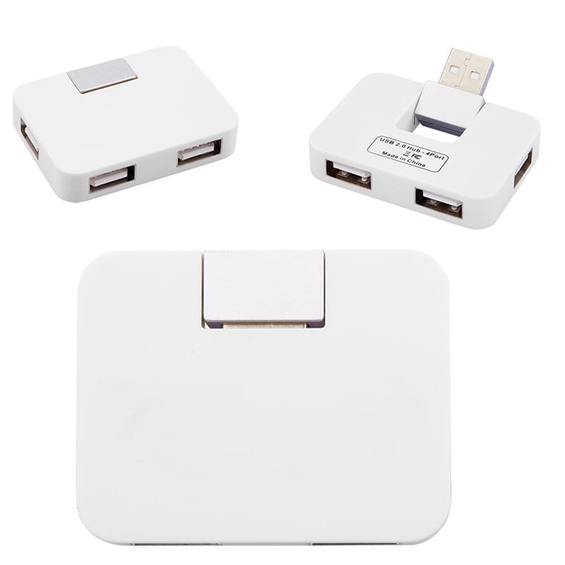 White color option for 4 Port Usb Hub