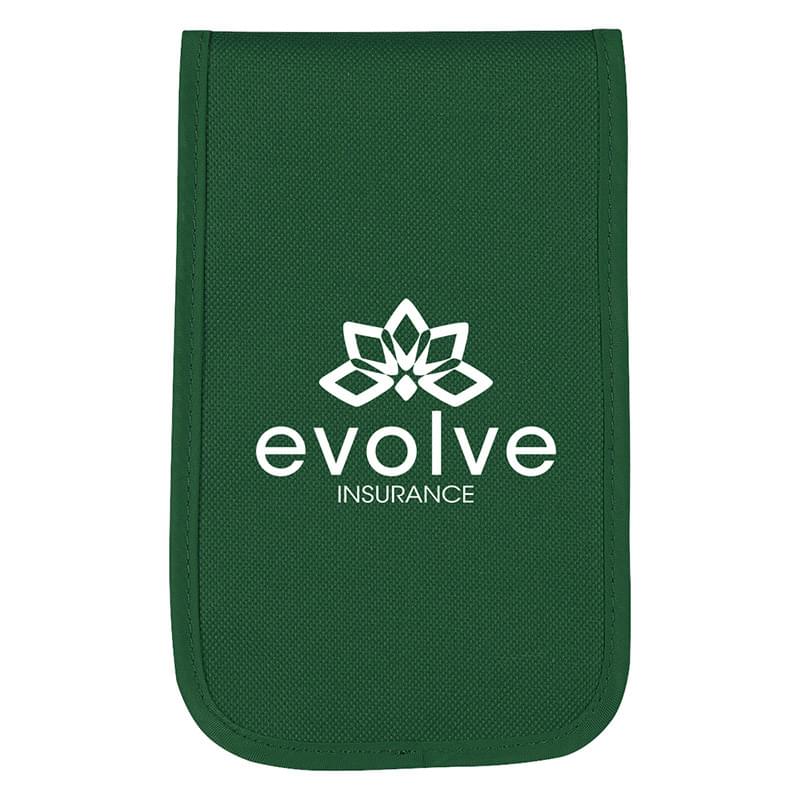 Forest Green color option for 600 D Notification Blocker Polyester Pouch