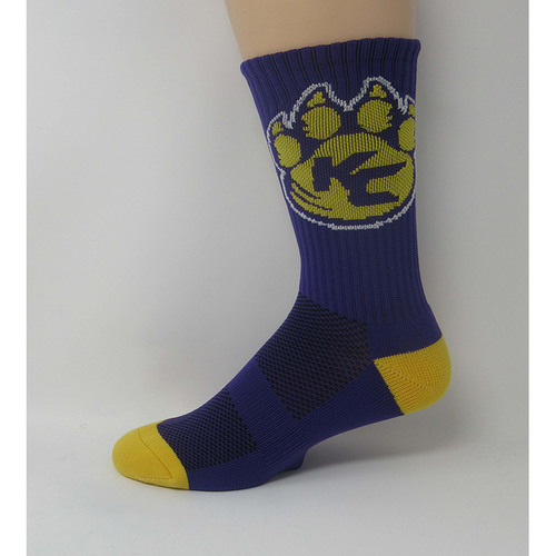 Photo of Custom Knit Dress Socks With Knit In Logo