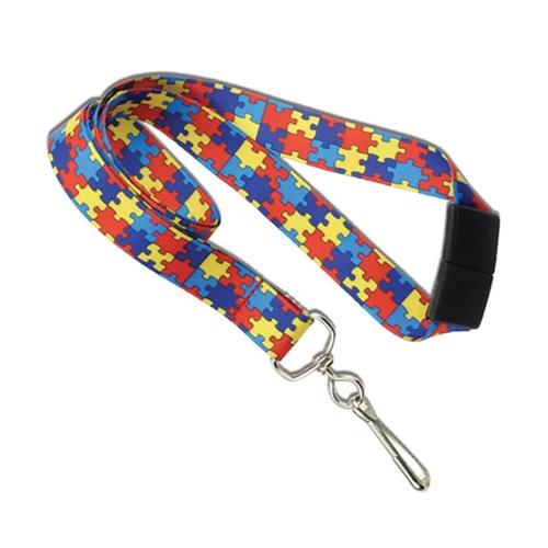 Photo of Autism Awareness Lanyard