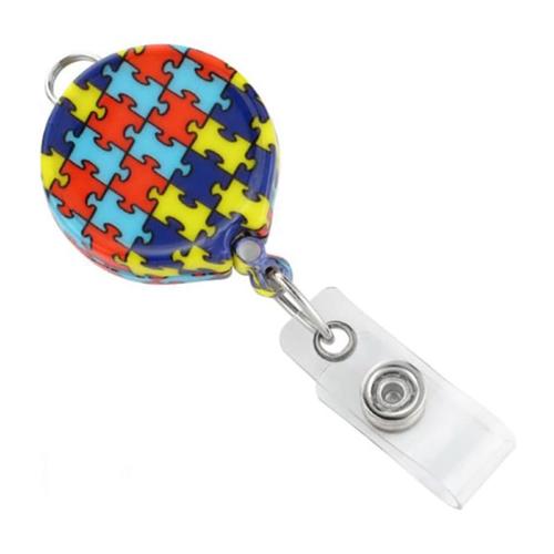 Photo of Autism Awareness Badge Reel