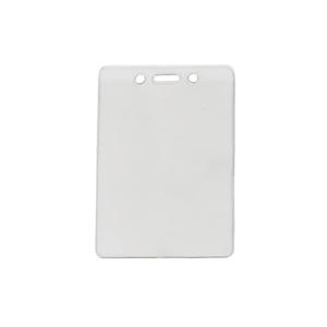 Photo of Clear Vinyl Vertical Gov't/Military Card Badge Holder