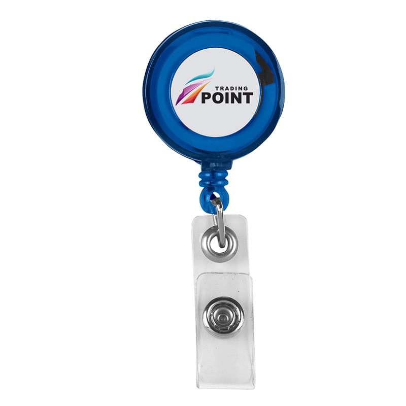 Trans Blue color option for Easy Retractable Badge Holder