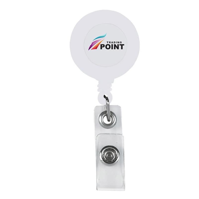 White color option for Easy Retractable Badge Holder