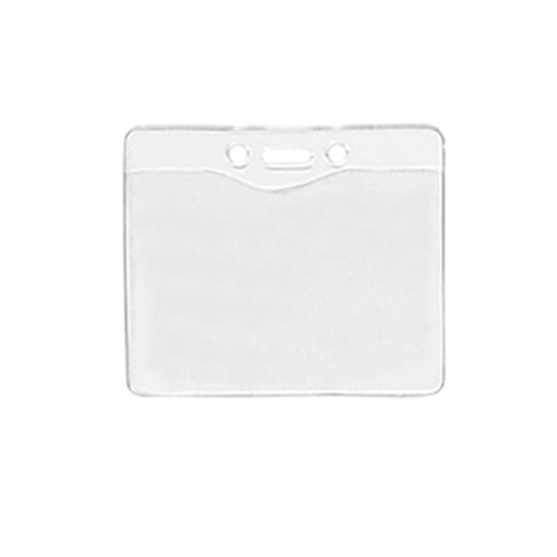 Main photo of Horizontal Top Load Badge W/Slot/Chain Holes