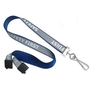Photo of 5/8" Safety First Reflective Lanyard