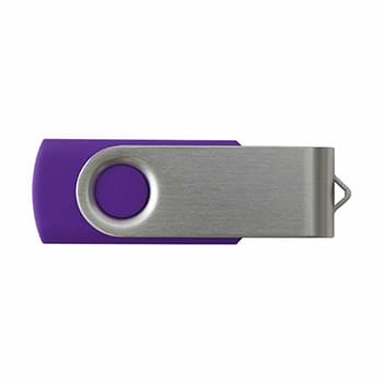 Purple color option for Custom Swivel Usb Flash Drives