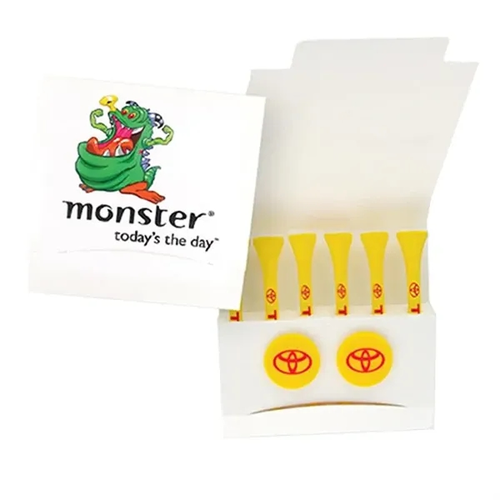 Main photo of Custom Printed Matchbook Packet W/ Tee & 2 Ball Markers (Imprinted)