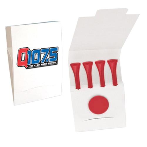 Photo of Custom Printed Matchbook Packet With 4 Tees And 1 Markers (Not Printed)