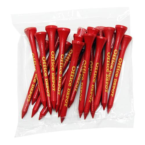Photo of Golf Tee Poly Packet With 20 Tees