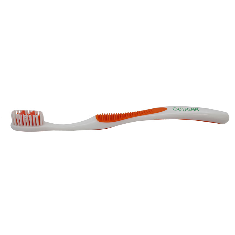 Orange color option for Toothbrush With Tongue Scraper