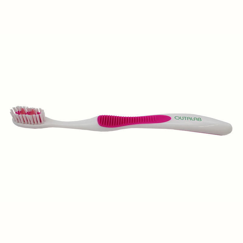 Pink color option for Toothbrush With Tongue Scraper