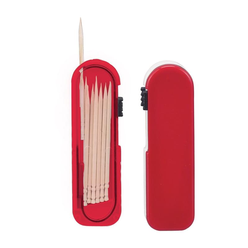 Red color option for Toothpick Carrier
