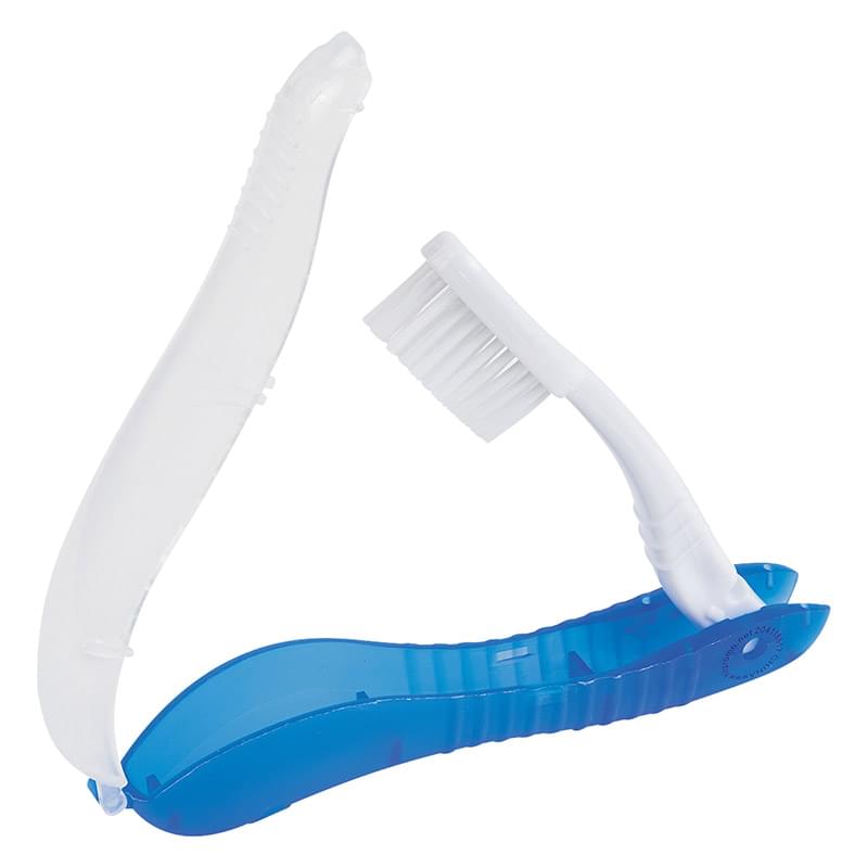 Blue color option for Foldable Toothbrush For Traveling