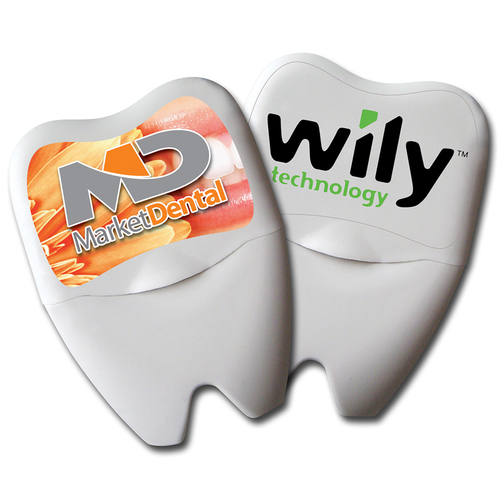 Photo of Large Tooth Shaped Dental Floss