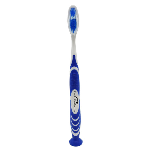 Main photo of Stand Up Suction Toothbrush With Tongue Scraper