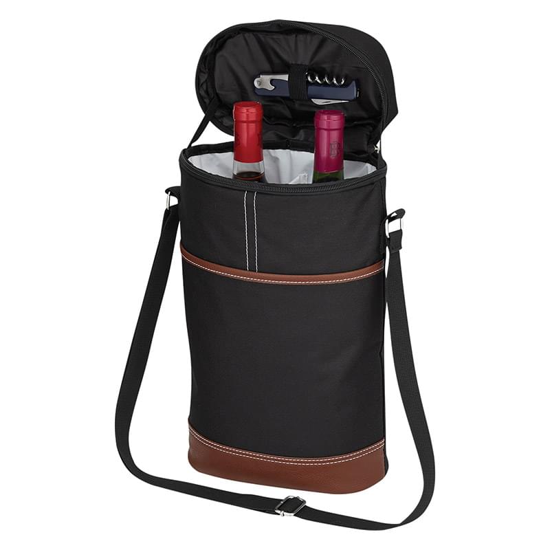 Black color option for Continental Wine Cooler Bag