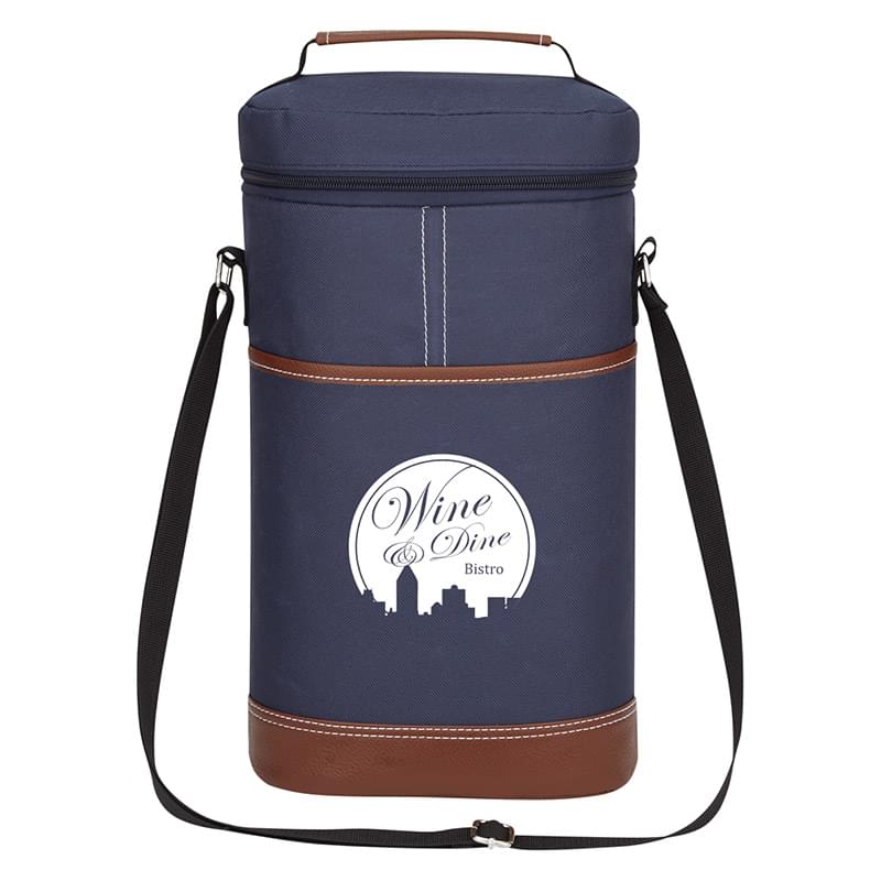Navy Blue color option for Continental Wine Cooler Bag