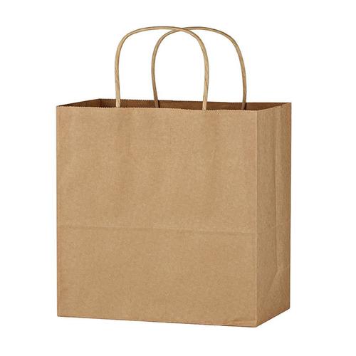 Photo of Kraft Paper Brown Wine Bag   13" X 13"