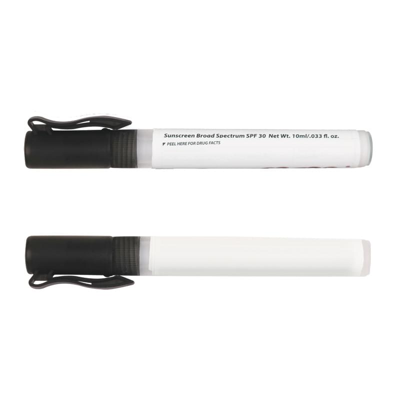 Black color option for Sunscreen Spray   Spf 30   0.33 Oz./10 M L