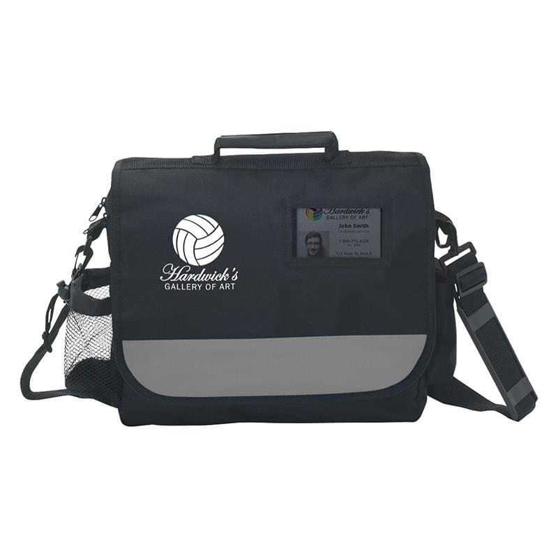 Gray color option for Messenger Bag With Organizer Compartments
