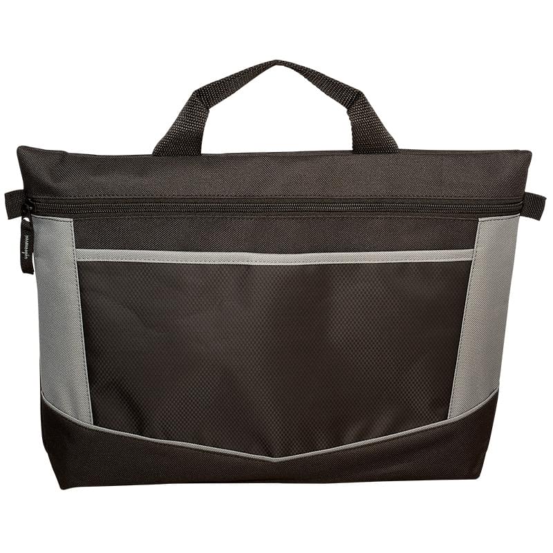 Gray color option for Go Fer Lightweight Polyester Briefcase