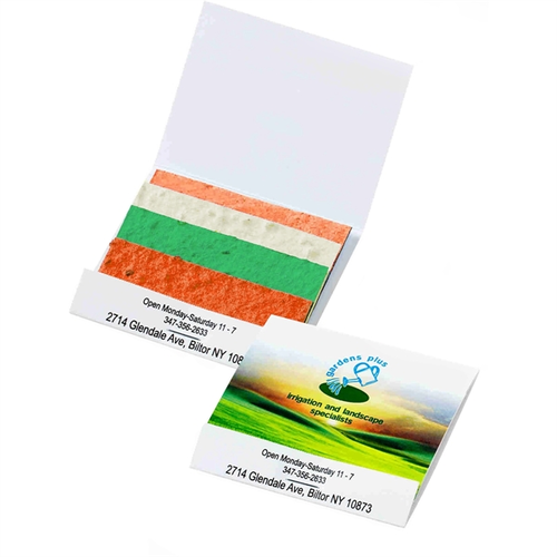 Main photo of Seed Paper Matchbook: Color Stack Herb Patch
