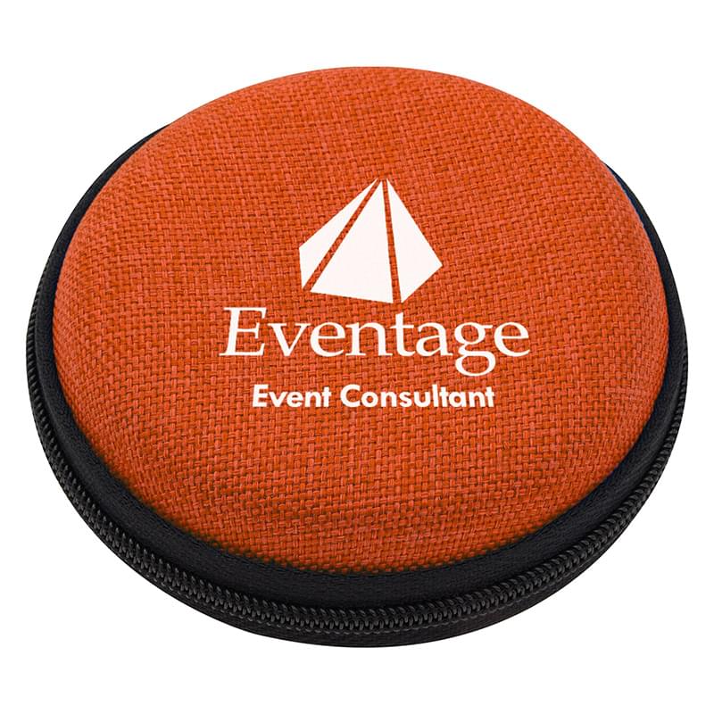 Orange color option for Heathered Tech Travel Case