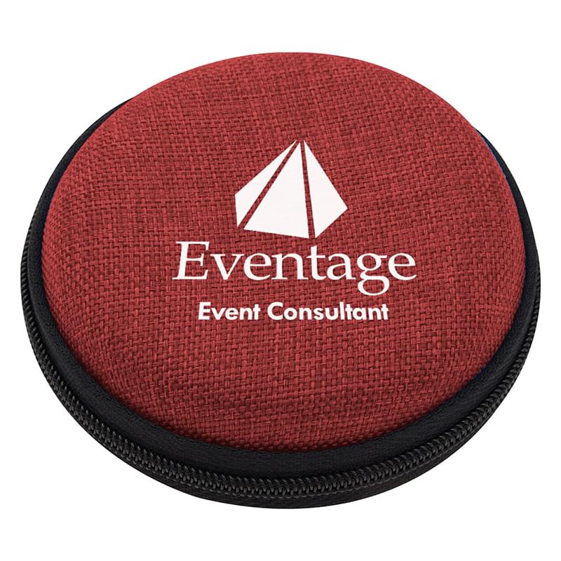 Red color option for Heathered Tech Travel Case