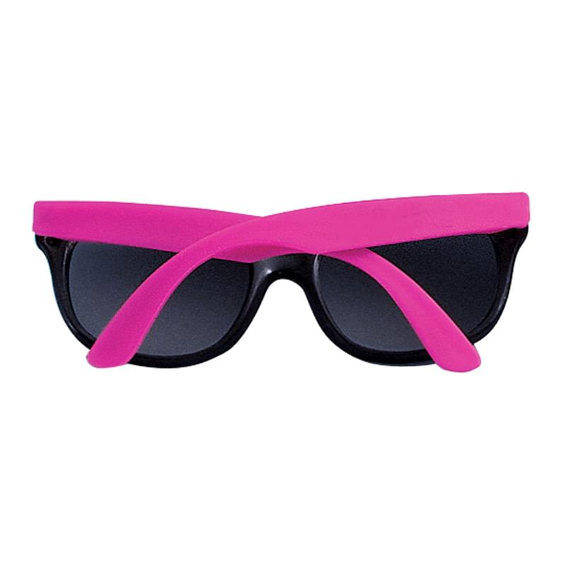 Black/Pink color option for Flexible Rubber Sunglasses
