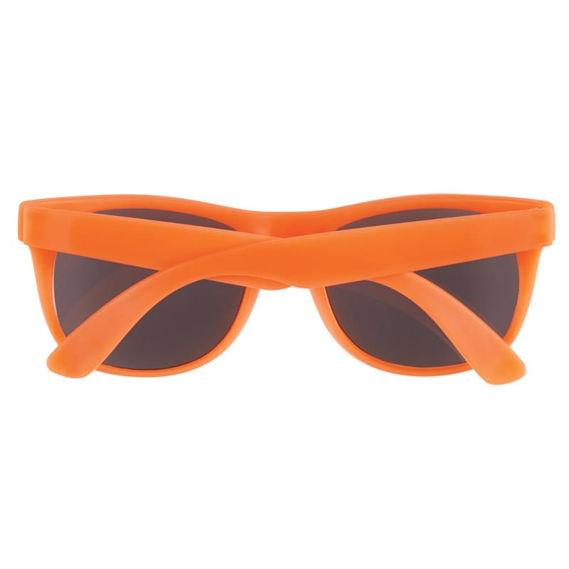 Orange/Orange color option for Flexible Rubber Sunglasses