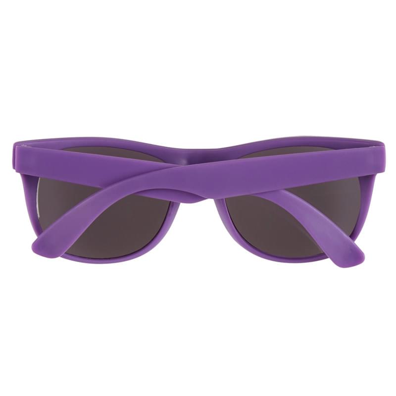 Purple/Purple color option for Flexible Rubber Sunglasses