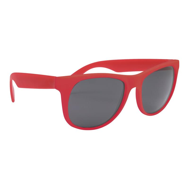 Red/Red color option for Flexible Rubber Sunglasses