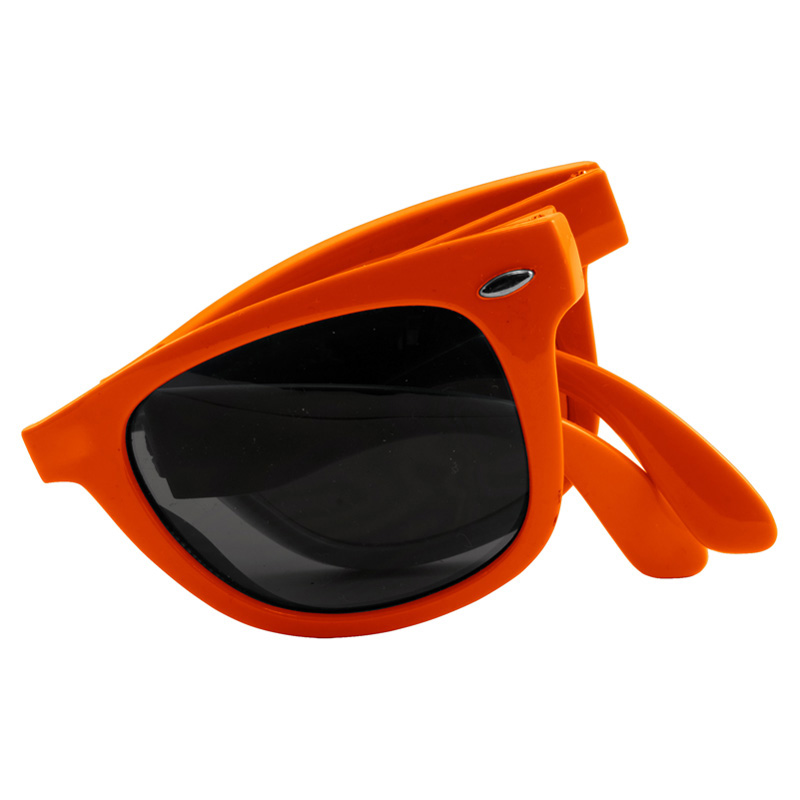 Orange color option for Full Color Folding Miami Sunglasses