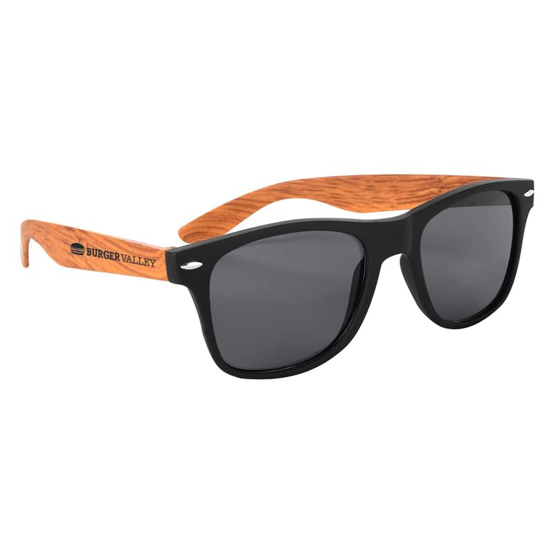 Black color option for Customizable Uv400 Surfrider Malibu Sunglasses