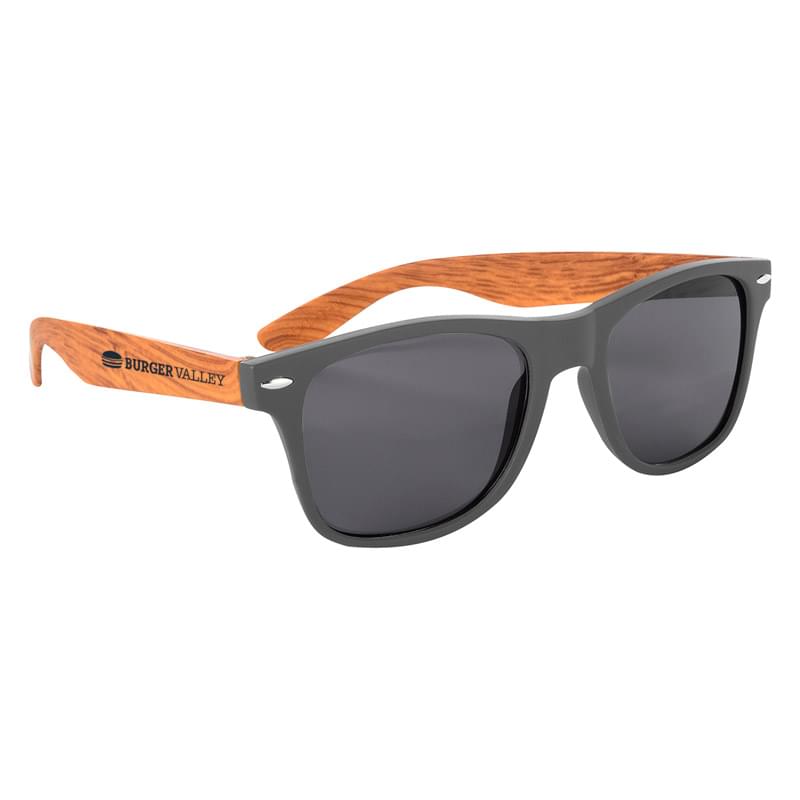 Dark Gray color option for Customizable Uv400 Surfrider Malibu Sunglasses