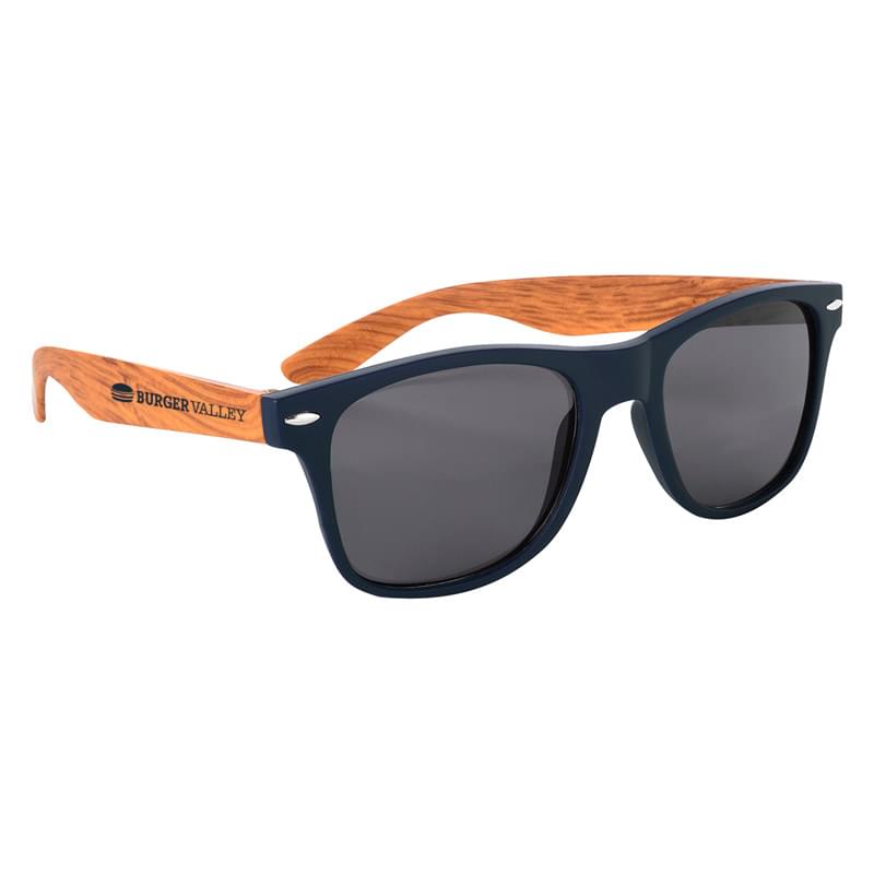 Navy color option for Customizable Uv400 Surfrider Malibu Sunglasses