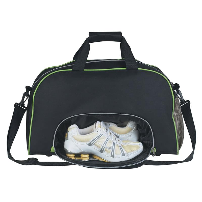 Lime color option for Duffel Bag With Hook And Loop Closure