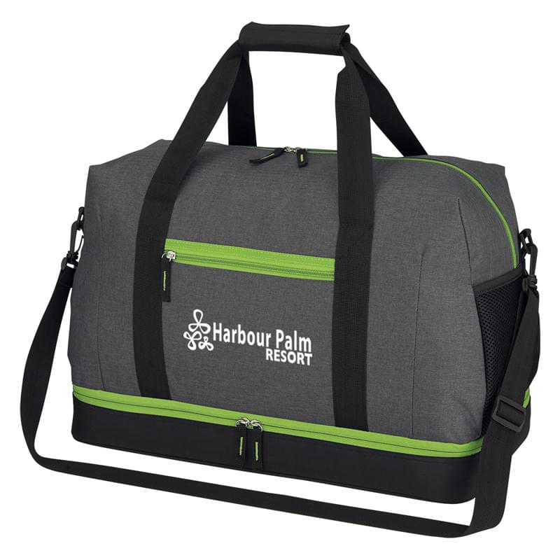 Lime color option for Leaned Duffel Bag