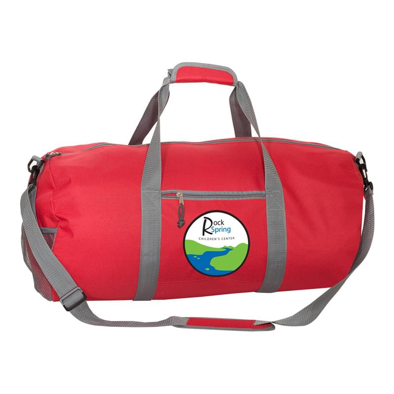 Red color option for 600 D Budget Duffel