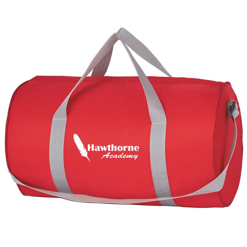Red color option for Basic Duffel Bag