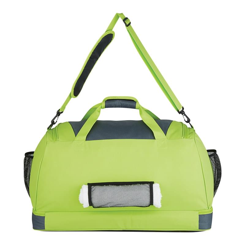 Lime color option for Drop Bottom Polyester Bag