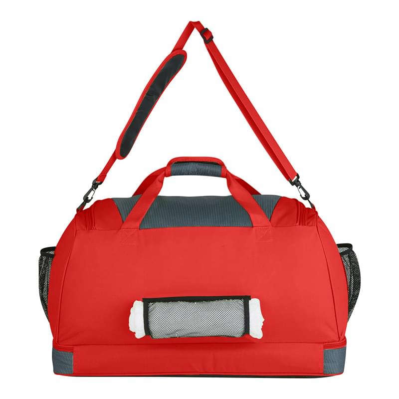 Red color option for Drop Bottom Polyester Bag