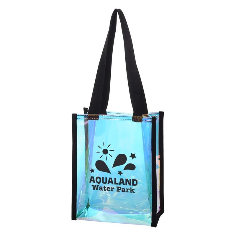 Black color option for Glide Iridscent Tote Bag