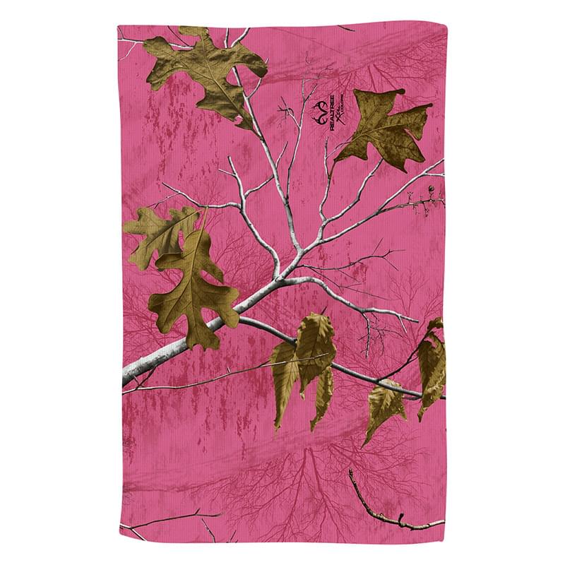 Pink color option for Realtree® Dye Sublimated Rally Towel