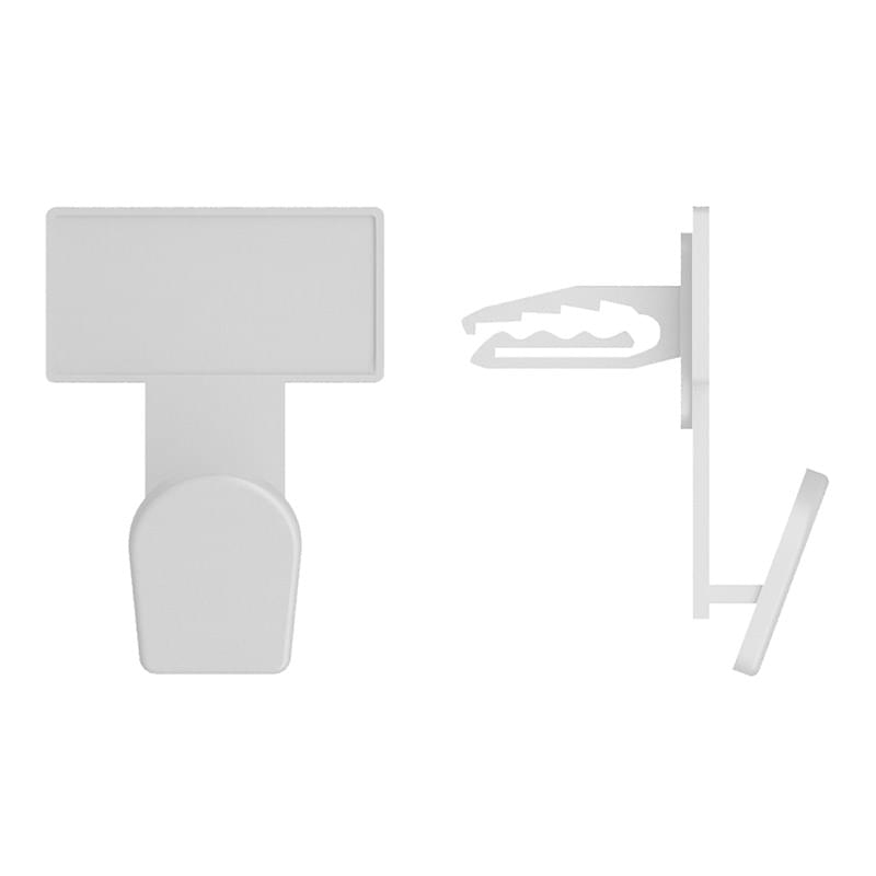 White color option for Auto Vent Utility Clip