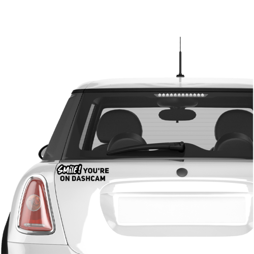 Photo of Custom Clear Bumper Stickers 3x3