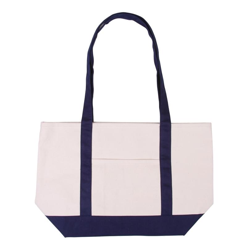 Navy Blue color option for Cotton Canvas Boat Tote